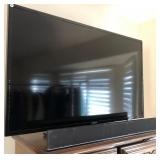 W - SAMSUNG 50'TV, SOUND BAR, REMOTES (M17)