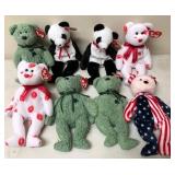 W - LOT OF TY COLLECTIBLE BEARS (B40)