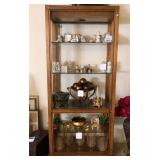 W - LIGHTED CURIO DISPLAY (NO CONTENTS) (B9)