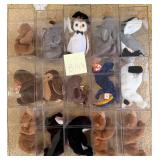 W - MIXED LOT OF TY COLLECTIBLE ANIMALS (B144)