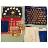 W - COLLECTIBLE COINS, FOLDERS (L117)