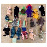 W - MIXED TY COLLECTIBLE ANIMALS (B165)