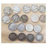 W - LOT OF COLLECTIBLE DIMES (C46)