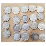 W - LOT OF COLLECTIBLE DIMES (C42)