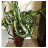 W - FAUX HOUSE PLANT IN PLANTER 36'T (B14)