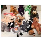 W - MIXED LOT OF TY & OTHER PLUSH TOYS (B71)