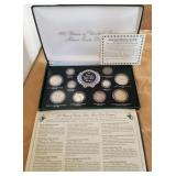 W - MINT COIN DESIGN SET WITH COA (C1)
