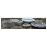W - MIXED LOT OF BAKING DISHES (K11)