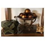W - DECORATIVE BOX, CENTERPIECE, CANDLE HOLDER