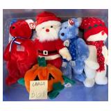 W - LOT OF LARGE TY COLLECTIBLES (B139)