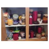 W - MIXED LOT OF CANDLES (K55)