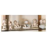 W - PRECIOUS MOMENTS, JONATHAN & DAVID FIGURINES