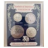 W - SYMBOLS OF AMERICAN FREEDOM COIN SET (G2)
