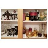 W - DECORATIVE CANDLE HOLDERS & CANDLES (E28)