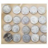 W - LOT OF COLLECTIBLE DIMES (C43)