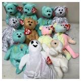W - MIXED LOT OF TY PLUSH ANIMALS (B59)