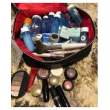 W - MIXED LOT OF COSMETICS WITH ZIP BAG (K37)