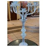R - CRYSTAL CANDELABRA 30"T (F16)