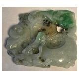 CARVED JADE PENDANT (B19)
