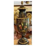 R - FRENCH SEVRES-STYLE PORCELAIN VASE 39"T(F21)