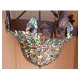 R - STAINED GLASS HANGING LAMP (G82)