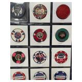 D. TRUMP CASINO COMMEMORATIVE CHIPS (377 A)