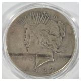 1922 - PEACE SILVER DOLLAR (999 A79)