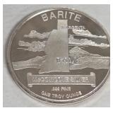 .999 FINE SILV ER ONE TROY OUNCE (995 L)