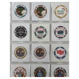 CASINO COMMEMORATIVE CHIPS (474 G)