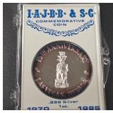 ONE OUNCE .999 FINE SILVER COIN (813 AG)