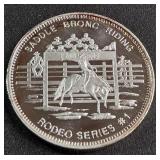 1oz .999 FINE SILVER - RODEO SERIES #1 (882 F)