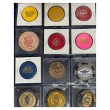 CASINO COMMEMORATIVE CHIPS (473 P)