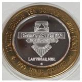PALACE STATION - $10 .999 SILVER TOKEN (551 B83)