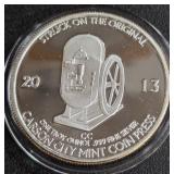 ONE TROY OUNCE .999 FINE SILVER (784 C)