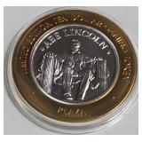 PLAZA - $10 .999 SILVER TOKEN (551 A3)