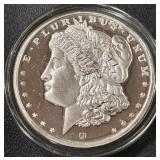 ONE TROY OUNCE .999 FINE SILVER COIN (813 D)