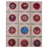 CASINO COMMEMORATIVE CHIPS (516 B)