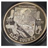 TWO OZ .999 FINE SILVER COIN (964 K)