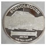 .999 FINE SILV ER ONE TROY OUNCE (995 B)