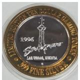 STRATOSPHERE - $10 .999 SILVER TOKEN (551 C14)