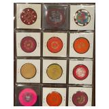 CASINO COMMEMORATIVE CHIPS (648 G)