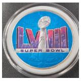 SUPER BOWL 1oz FINE SILVER COIN (813 AH)