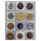 CASINO COMMEMORATIVE CHIPS (493 F)