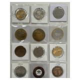 CASINO COMMEMORATIVE CHIPS (493 G)