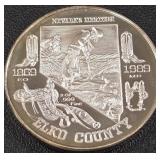 2oz .999 FINE SILVER ROUND (844 N)