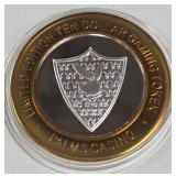 PALMS PLAYBOY - $10 .999 SILVER TOKEN (551 B16)
