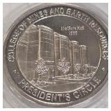 ONE TROY OUNCE - .999 FINE SILVER (989 F)