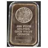 .999 FINE SILVER ONE TROY OUNCE (913 G)