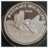 2oz .999 FINE SILVER - NEVADA'S WILDLIFE (843 M)
