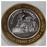 MAIN STREET - $10 .999 SILVER TOKEN (551 C84)